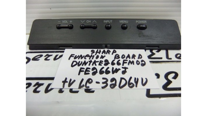 Sharp FE266WJ function Board  .